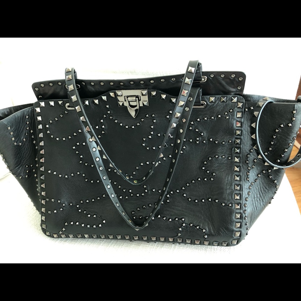 Valentino Garavanni Rockstudded Bag